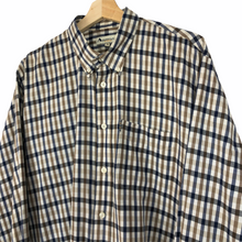 Load image into Gallery viewer, Aquascutum House Check Long Sleeved Shirt - Extra Large (XL) PTP 25&quot;
