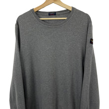 Load image into Gallery viewer, Paul and Shark Grey Crew Neck Sweater - Large (L) PTP 22&quot;
