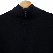 Load image into Gallery viewer, Paul and Shark Navy Bretagne Half Zip Pullover - Extra Large (XL) PTP 24.25&quot;
