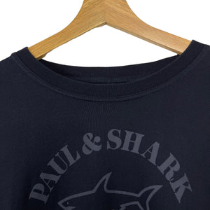 Paul and Shark Navy Crew Neck Sweater - Double Extra Large (XXL) PTP 22"