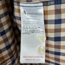 Load image into Gallery viewer, Aquascutum House Check Long Sleeved Shirt - Large (L) PTP 22.5&quot;
