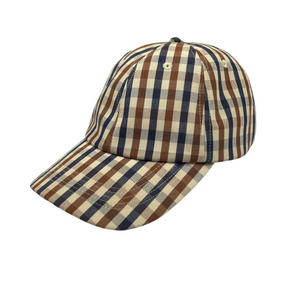 Aquascutum House Check Cap Hat One Size Fits All SWADS MENSWEAR