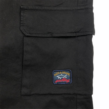 Load image into Gallery viewer, Paul and Shark Black Cargo Shorts - W 34&quot;
