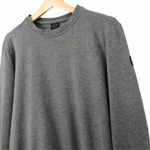 Load image into Gallery viewer, Paul and Shark Grey Crew Neck Sweater - Medium (M) PTP 21.5&quot;
