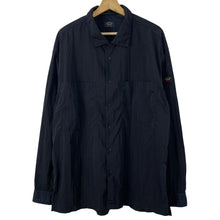 Load image into Gallery viewer, Paul and Shark Navy Econyl Nylon Metal Overshirt - Extra Large (XL) PTP 24.5&quot;
