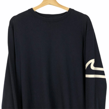 Load image into Gallery viewer, Paul and Shark Navy Logo Crew Neck Sweater - Extra Large (XL) PTP 22.5&quot;
