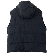 Load image into Gallery viewer, Paul and Shark Navy Hooded Logo Gilet Body Warmer - Six Extra Large (6XL) PTP 30&quot;
