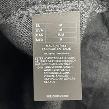 Load image into Gallery viewer, Paul and Shark Grey Crew Neck Wool Sweater - Medium (M) PTP 18&quot;
