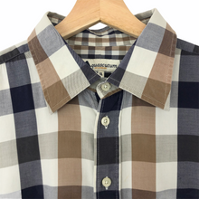 Load image into Gallery viewer, Aquascutum Block Check Long Sleeved Shirt - Extra Large (XL) PTP 27&quot;
