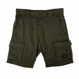 Paul and Shark Khaki Bermuda Cargo Shorts W 30