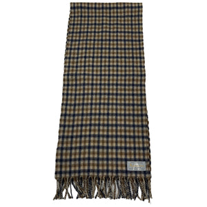 Aquascutum Classic House Check Pure Lambswool Scarf - One Size Fits All