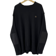 Load image into Gallery viewer, Paul and Shark Black C0P918 Crew Neck Sweater - Five Extra Large (5XL) PTP 30.5&quot;
