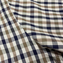 Load image into Gallery viewer, Aquascutum House Check Short Sleeved Shirt - Medium (M) PTP 22.25&quot;
