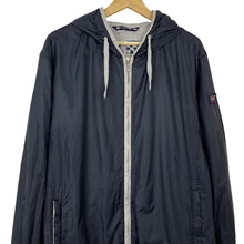 Load image into Gallery viewer, Paul and Shark Navy Hooded Fleece Jacket - Extra Large (XL) PTP 24&quot;
