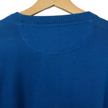 Load image into Gallery viewer, Paul and Shark Blue Crew Neck Sweater - Large (L) PTP 23.5&quot;
