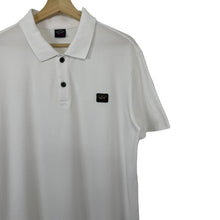 Load image into Gallery viewer, Paul and Shark White Short Sleeved Polo - Extra Large (XL) PTP 21.75&quot;
