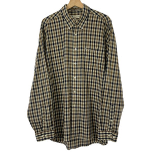 Aquascutum House Check Long Sleeved Shirt - Extra Large (XL) PTP 25.75"