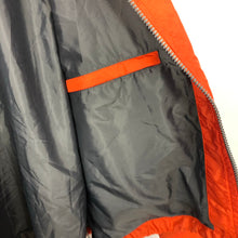 Load image into Gallery viewer, Paul and Shark Orange Nylon Full Zip Hooded Jacket - Large (L) PTP 23.75&quot;
