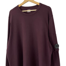 Load image into Gallery viewer, C.P Company Purple Crew Neck Lens Sweater - Double Extra Large (XXL) PTP 25&quot;
