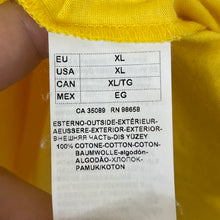 Load image into Gallery viewer, Paul and Shark Yellow Short Sleeved Logo T-Shirt - Extra Large (XL) PTP 24.25&quot;
