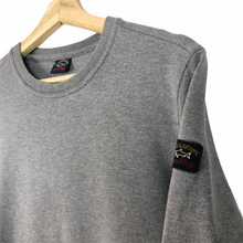 Load image into Gallery viewer, Paul and Shark Grey Crew Neck Sweater - Large (L) PTP 20.5&quot;
