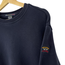 Load image into Gallery viewer, Paul and Shark Navy Crew Neck Sweater - Large (L) PTP 25.25&quot;
