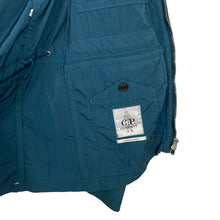 Load image into Gallery viewer, C.P Company Teal Multi Pocket Nysack Goggle Jacket - 50 PTP 20&quot;
