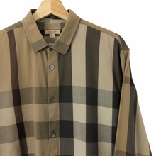 Load image into Gallery viewer, Burberry Brit Classic Nova Check Long Sleeved Shirt - Extra Large (XL) PTP 22.5&quot;
