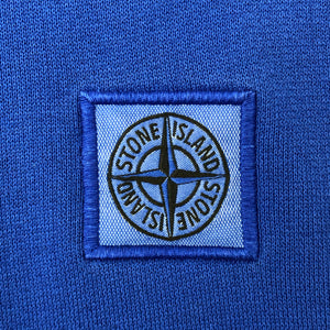 Stone Island Blue Crew Neck Logo Sweater - Extra Large (XL) PTP 24"