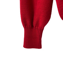 Load image into Gallery viewer, Paul and Shark Bretagne Red Crew Neck Sweater - Small (S) PTP 21&quot;
