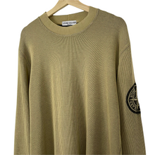 Load image into Gallery viewer, Stone Island Crew Neck Embroidered Logo Sweater - Large (L) PTP 22&quot;
