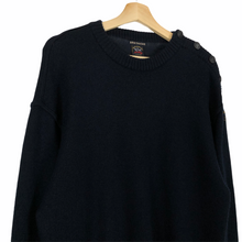 Load image into Gallery viewer, Vintage Paul and Shark Navy Bretagne Sweater - Large (L) PTP 23&quot;
