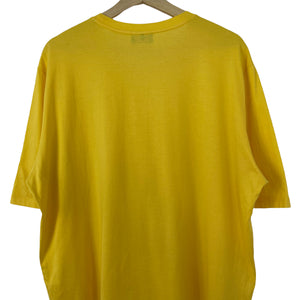 Paul and Shark Yellow Short Sleeved Logo T-Shirt - Extra Large (XL) PTP 24.25"