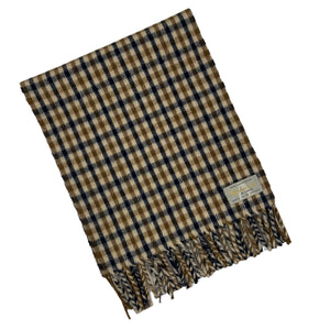 Aquascutum Classic House Check Pure Lambswool Scarf - One Size Fits All