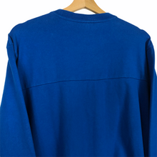 Load image into Gallery viewer, Paul and Shark Blue Crew Neck Pocket Logo Sweater - Large (L) PTP 23.5&quot;
