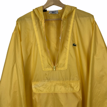 Load image into Gallery viewer, Vintage Yellow Lacoste Izod Half Zip Cagoule - Extra Large (XL) PTP 26.75&quot;
