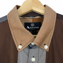 Load image into Gallery viewer, Aquascutum Block Check Long Sleeved Shirt - Extra Large (XL) PTP 23&quot;
