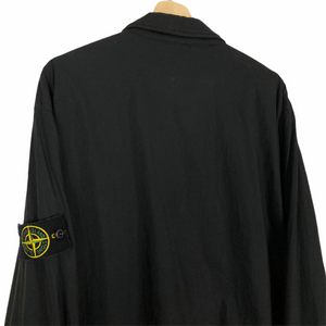 Stone Island Black Double Pocket Overshirt - Double Extra Large (XXL) PTP 25.75"