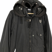 Load image into Gallery viewer, C.P Company Black Multi Pocket Goggle Jacket - 54 PTP 23.5&quot;
