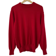 Load image into Gallery viewer, Paul and Shark Bretagne Red Crew Neck Sweater - Small (S) PTP 21&quot;
