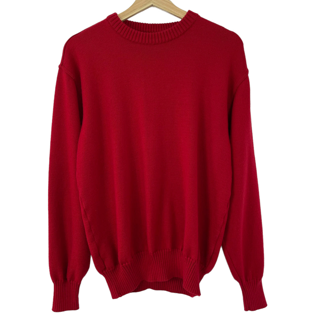 Paul and Shark Bretagne Red Crew Neck Sweater - Small (S) PTP 21