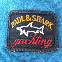 Load image into Gallery viewer, Paul and Shark Blue Short Sleeved Logo T-Shirt - Large (L) PTP 19&quot;
