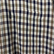 Load image into Gallery viewer, Aquascutum House Check Short Sleeved Shirt - Medium (M) PTP 22.25&quot;
