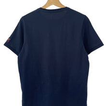 Load image into Gallery viewer, Paul and Shark Navy Short Sleeved Logo T-Shirt - Medium (M) PTP 19.5&quot;
