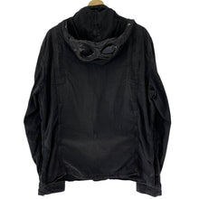 Load image into Gallery viewer, C.P Company Black Goggle Hooded Overshirt - Double Extra Large (XXL) PTP 24&quot;
