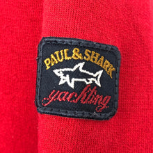 Load image into Gallery viewer, Paul and Shark Red Crew Neck Logo Sweater - Double Extra Large (XXL) PTP 24&quot;
