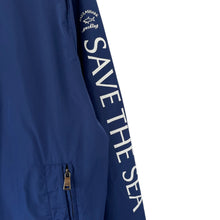 Load image into Gallery viewer, Paul and Shark Blue Save The Sea Jacket - Double Extra Large (XXL) PTP 26.25&quot;
