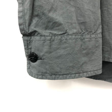 Load image into Gallery viewer, Stone Island Grey Button Up Hooded Overshirt - Extra Large (XL) PTP 23&quot;

