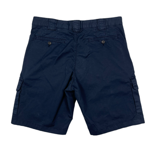 Paul and Shark Navy Bermuda Cargo Shorts - W 34"