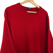 Load image into Gallery viewer, Paul and Shark Red Crew Neck Logo Sweater - Double Extra Large (XXL) PTP 24&quot;
